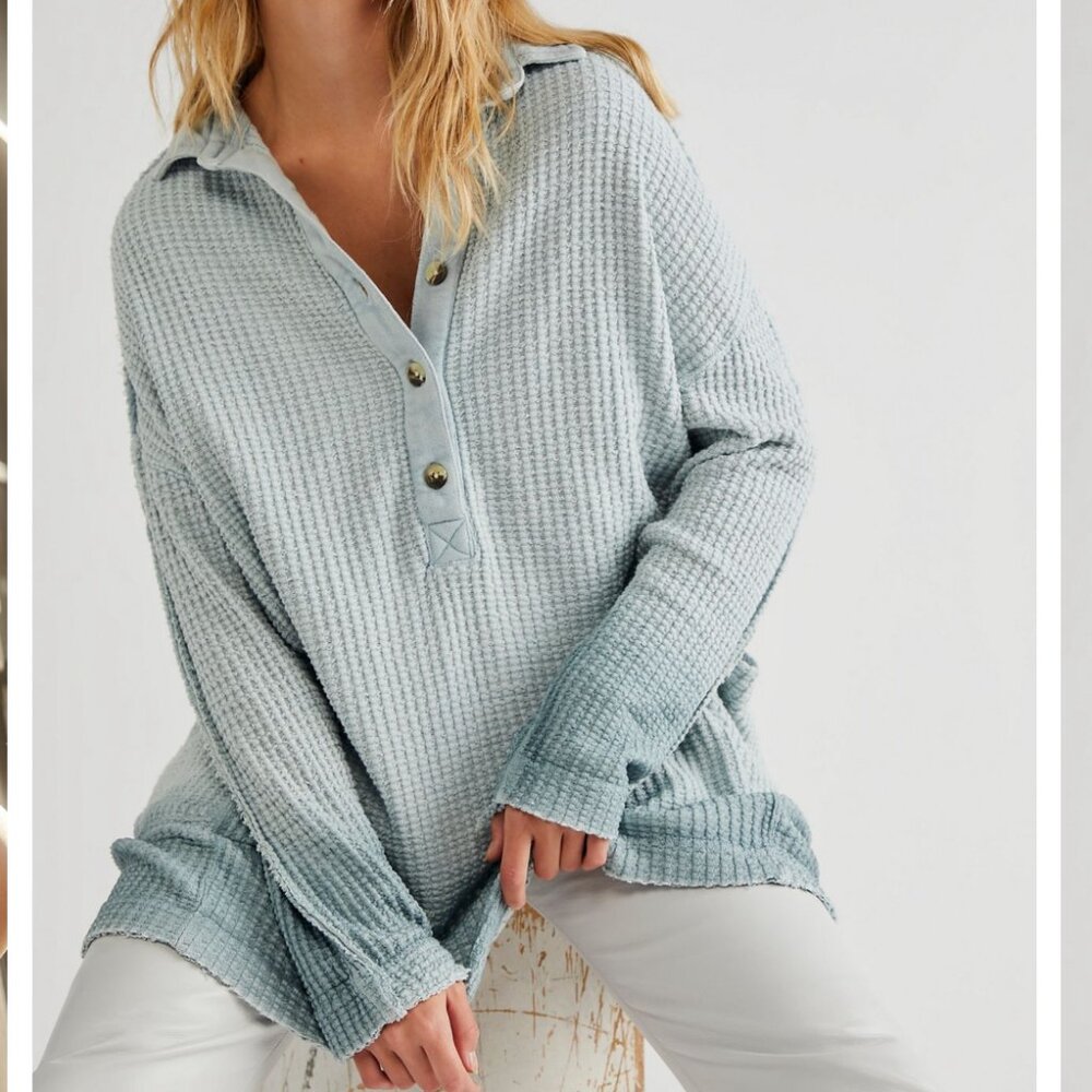 FREE PEOPLE WILDER POLO